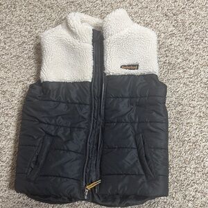 Timberland Two-Tone Sherpa Puffer Vest